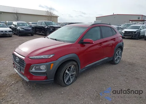 2018 Hyundai Kona Limited z USA, uszkodzony, nr VIN KM8K3CA56JU126221